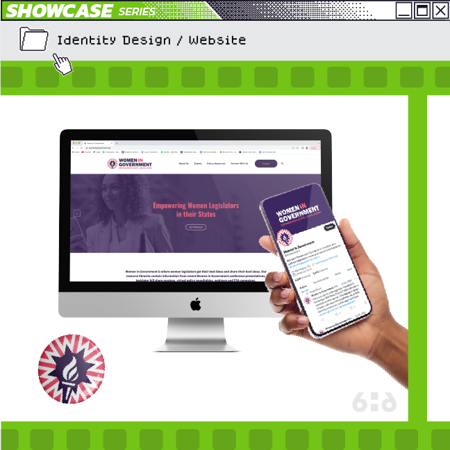 sixhalfdozen's tweet photo. #6HDShowcase Series kicks off by featuring Women In Government, our client who's mission is to amplify the work of female lawmakers. Team 6HD was their creative partner through the entire branding process. https://t.co/Y4oFDEt4q1 

#creativeagency, #identitydesign, #websitedesign https://t.co/iexloIZL9H