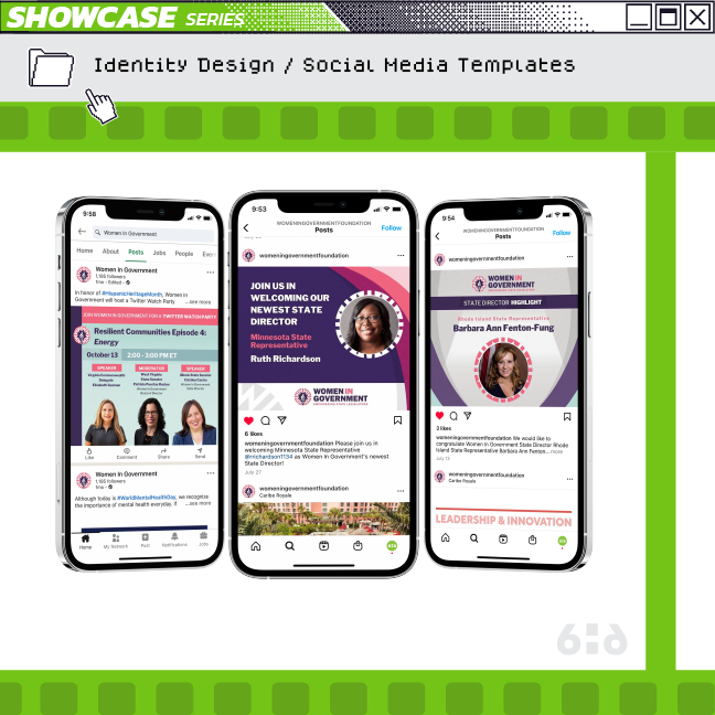 sixhalfdozen's tweet photo. #6HDShowcase Series kicks off by featuring Women In Government, our client who's mission is to amplify the work of female lawmakers. Team 6HD was their creative partner through the entire branding process. https://t.co/Y4oFDEt4q1 

#creativeagency, #identitydesign, #websitedesign https://t.co/iexloIZL9H
