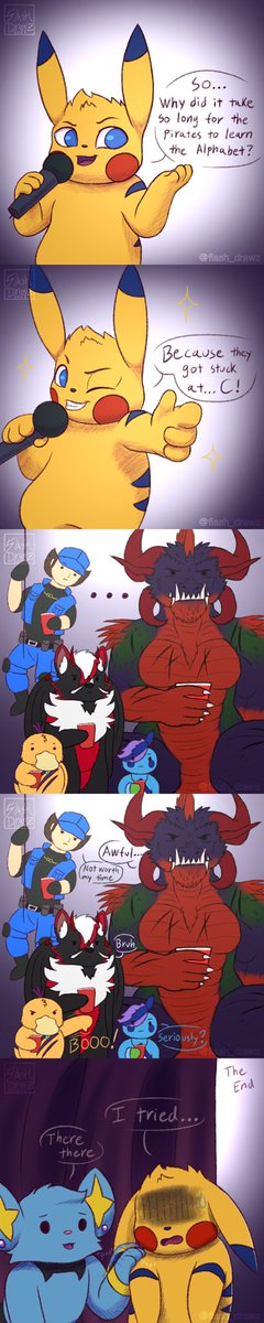 gravitylander's tweet photo. Eva &amp; Friends Comic ✨
-

#evaandfriends #comicart #pokemon #eevee #pikachu #celebi #seviper #shinx #chandelure https://t.co/rJ9623FxY5