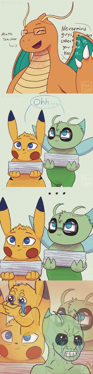 gravitylander's tweet photo. Eva &amp; Friends Comic ✨
-

#evaandfriends #comicart #pokemon #eevee #pikachu #celebi #seviper #shinx #chandelure https://t.co/rJ9623FxY5