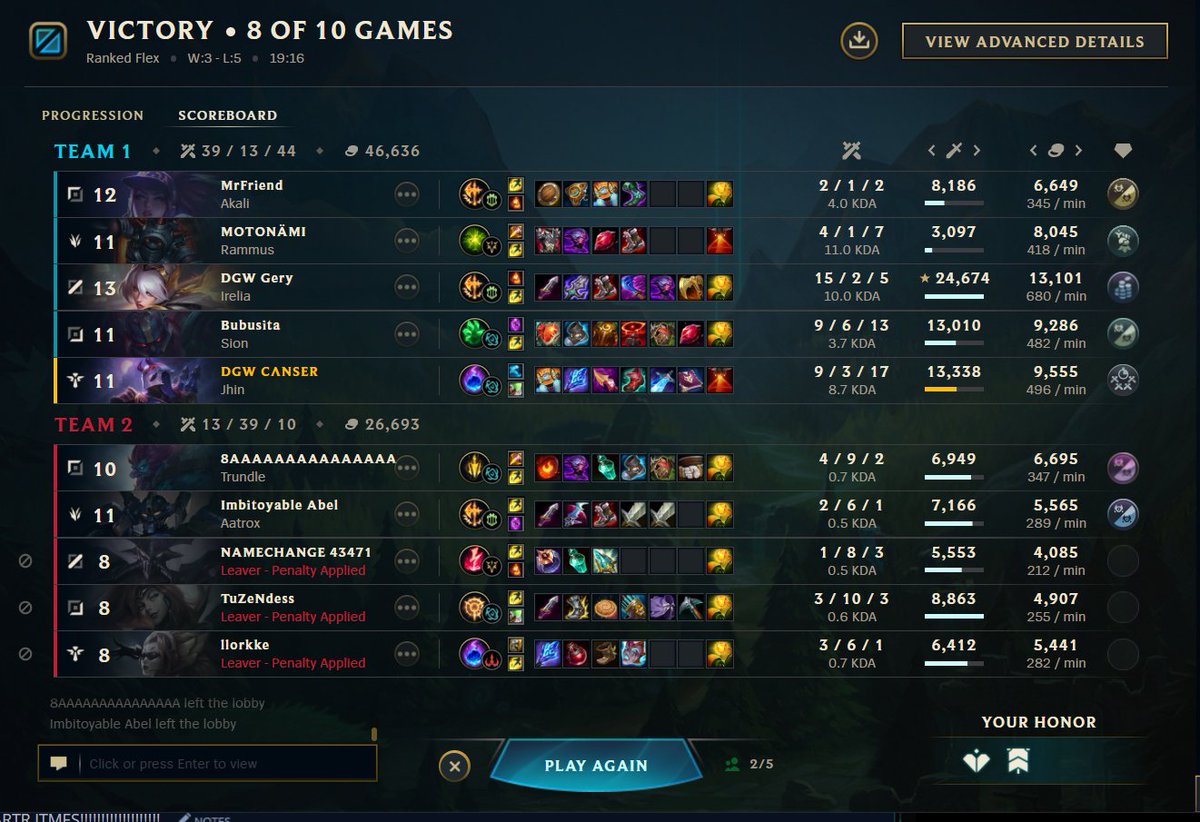 New botlane going well😎