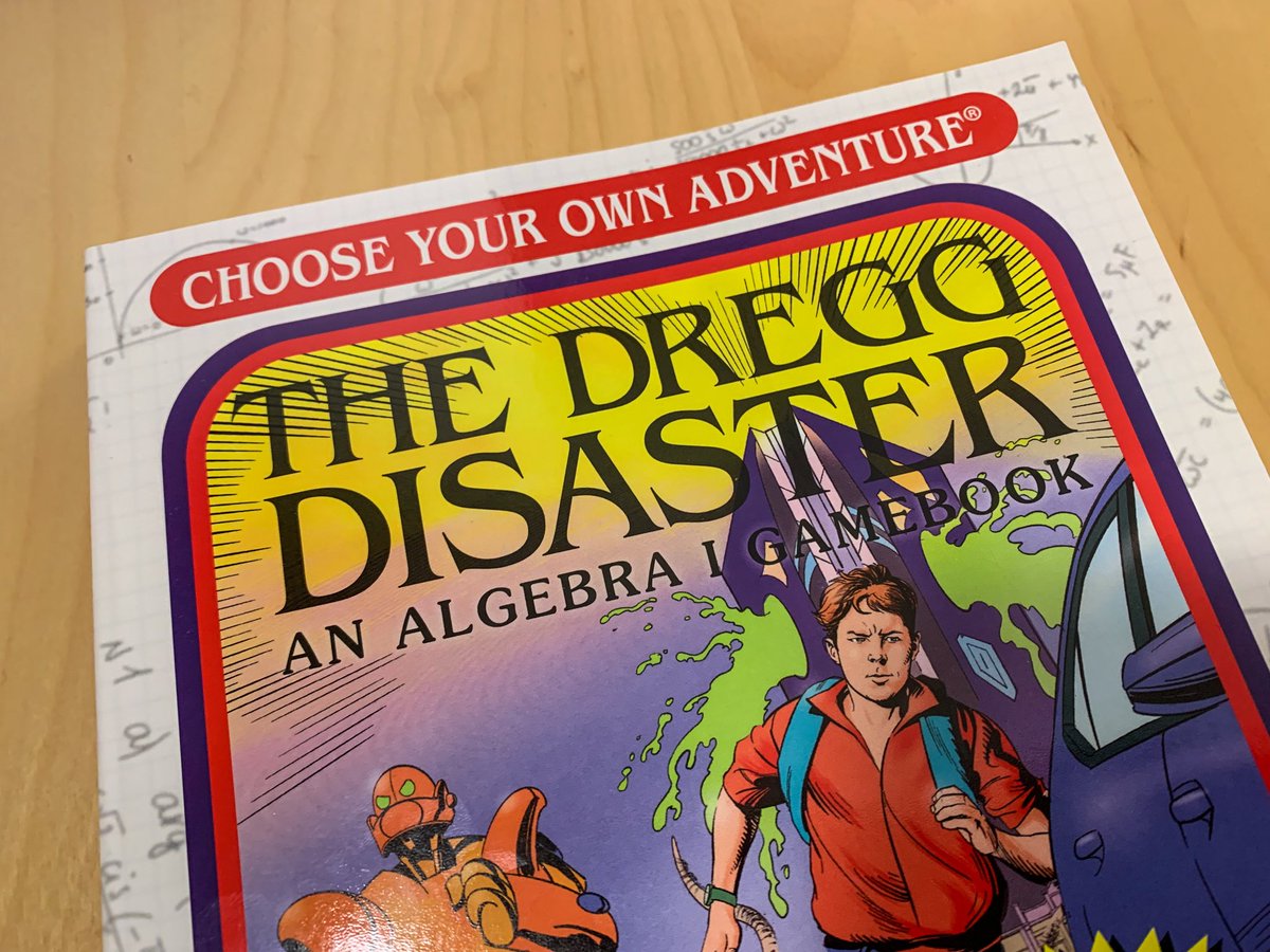 Tannerman's tweet photo. Now I wish I was better at Algebra. Where is the #CYOA Geometry book? 😜

#ChooseYourOwnAdventure #InteractiveMath #Gamebook #Gamebooks  @cantankchris @chooseadventure https://t.co/3QodHVscvX