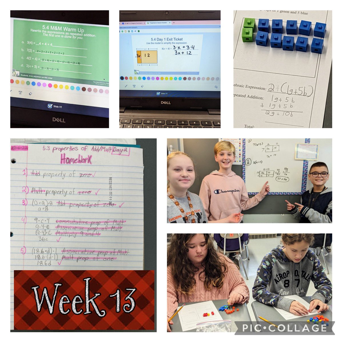 Kathleen Gregory (@mathykathy2014) on Twitter photo Ss learned how to apply multiplication & addition properties to using algebraic expressions this week. We modeled using the Distributive Property with cubes & area models too. Another great week! <a href="/CommanderC429/">Catherine Commander</a> @MrsSmithTMS #ThornePride #MTPSpride Ss learned how to apply multiplication & addition properties to using algebraic expressions this week. We modeled using the Distributive Property with cubes & area models too. Another great week! <a href="/CommanderC429/">Catherine Commander</a> @MrsSmithTMS #ThornePride #MTPSpride