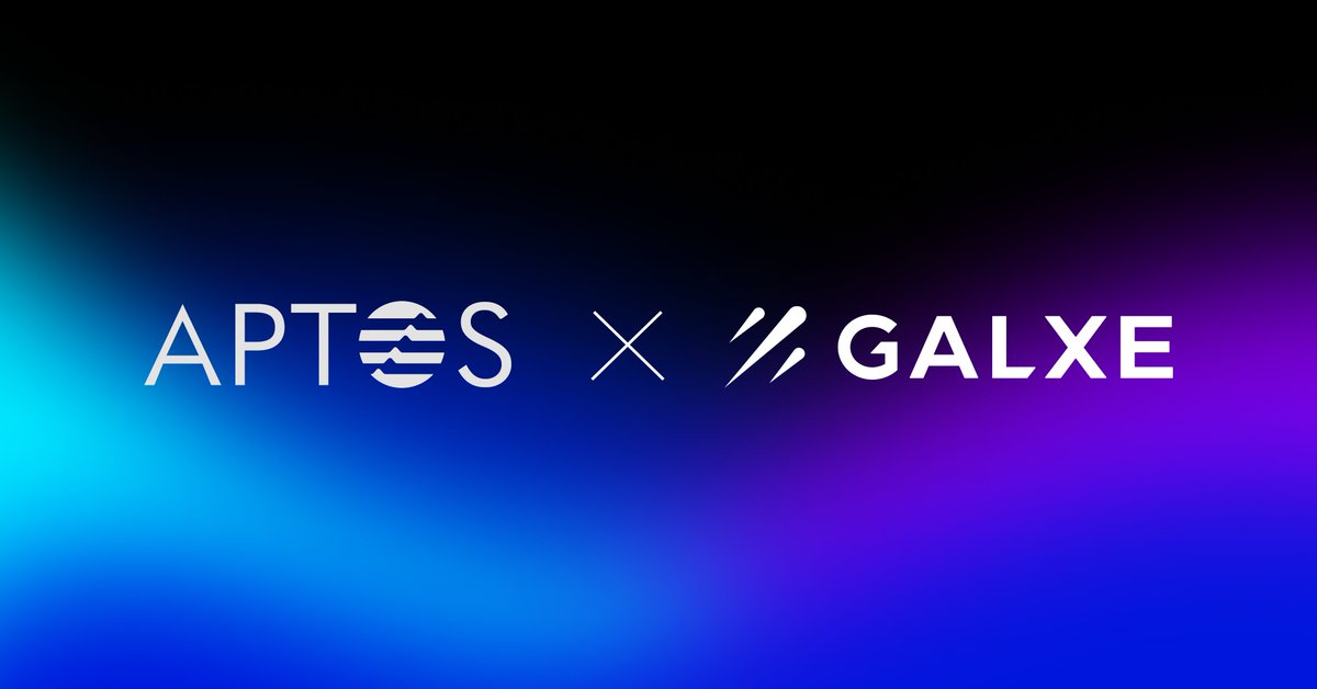 Galxe on X: "Galxe is integrated with @Aptos_Network ! ☄️ Projects can now run campaigns for Aptos users and track chain info. This is HUGE for our community and welcomes yet another