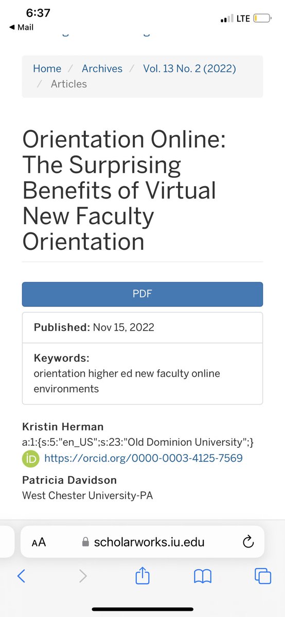 HigherEdHerm's tweet image. When I was helping to design new faculty orientation for such amazing scholars as @kristenbreit and @didomenico_phd (with awesome faculty like @profgatchet) I never dreamed I’d be working towards a position among them one day…