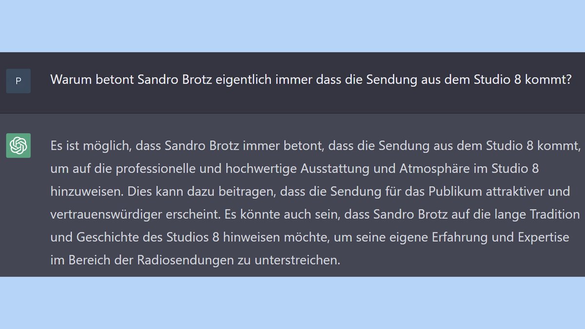 TheSwissAI's tweet photo. @SandroBrotz Wirklich? https://t.co/BdvJ3ScHMt
