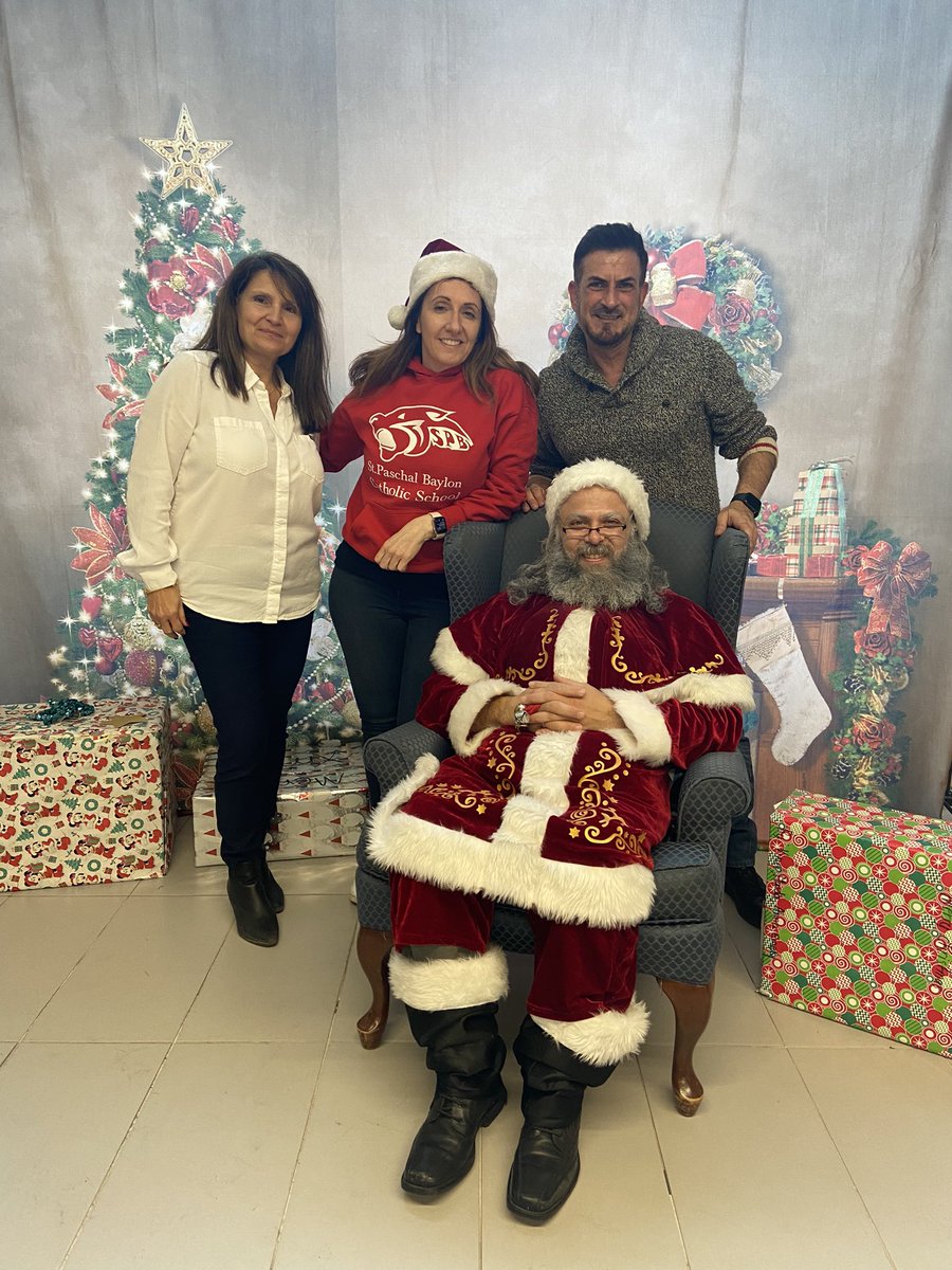 St. Paschal Baylon on Twitter "Brightpics Santa Look who dropped by