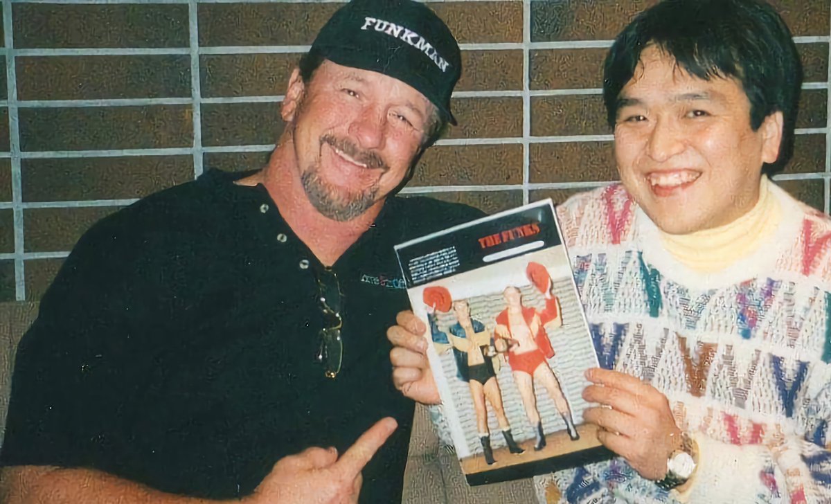 テリー、デビュー57周年 おめでとうございます！Congratulations on Terry Funk's 57th Anniversary since his debut as a pro wrestler against Sputnik Monroe at Amarillo Sports Arena in Amarillo, Texas on Thursday, December 9, 1965 !!!
#TerryFunk #GOAT𓃵