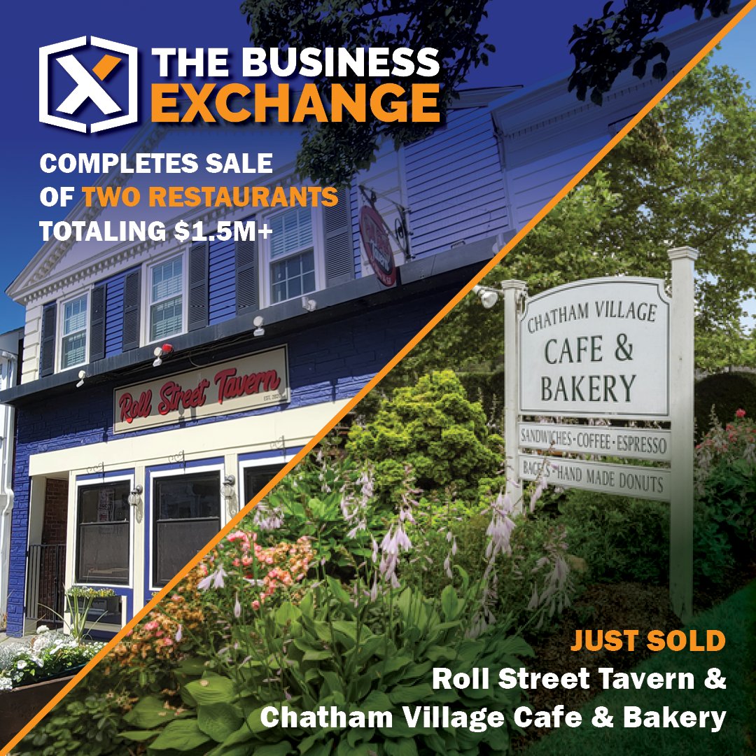 tbxllc_capecod's tweet photo. Two restaurants trade, sell side advised by @tbxllc_capecod https://t.co/EcELJwBWxO