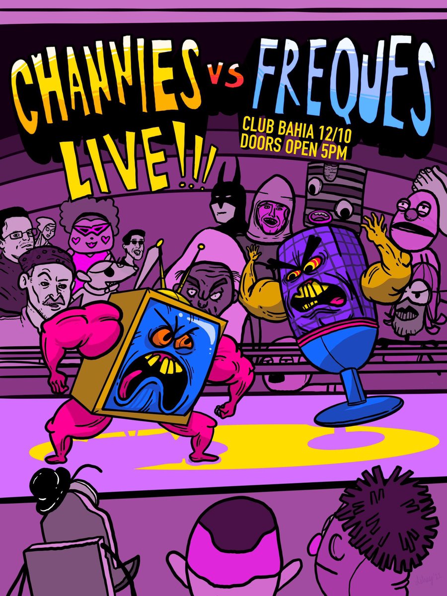 Channel101 (@channel101) on Twitter photo TOMORROW THE 2022 CHANNIES AND FREQUES!
Admission is FREE! Come celebrate another year of our community driven film festival and see who will come out on top!
Artwork by <a href="/Dylanthechopz/">Dylan Shay</a> TOMORROW THE 2022 CHANNIES AND FREQUES!
Admission is FREE! Come celebrate another year of our community driven film festival and see who will come out on top!
Artwork by <a href="/Dylanthechopz/">Dylan Shay</a>
