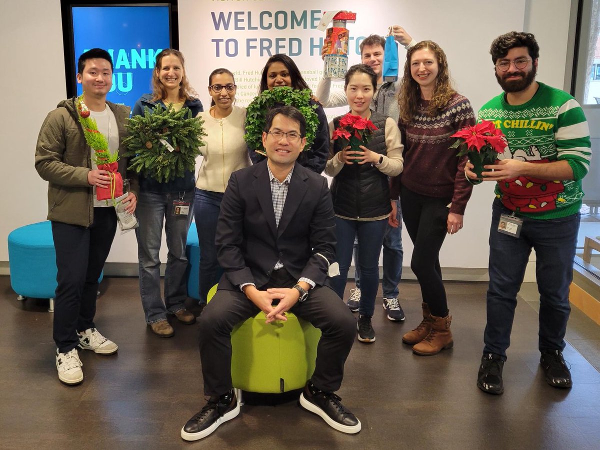 Hsieh Lab (@hsiehlab) on Twitter photo Happy holidays from Patrick, Cindy, Rashmi, Sujata, Steve, <a href="/yeonsookim_phd/">Yeon Soo Kim, PhD</a>, Samantha, <a href="/Alexrnagerm/">Alexandre Germanos</a>, Sonali, and Pushpa from <a href="/HsiehLab/">Hsieh Lab</a> <a href="/fredhutch/">Fred Hutch Cancer Center</a>! Another whirlwind of a year. Happy holidays from Patrick, Cindy, Rashmi, Sujata, Steve, <a href="/yeonsookim_phd/">Yeon Soo Kim, PhD</a>, Samantha, <a href="/Alexrnagerm/">Alexandre Germanos</a>, Sonali, and Pushpa from <a href="/HsiehLab/">Hsieh Lab</a> <a href="/fredhutch/">Fred Hutch Cancer Center</a>! Another whirlwind of a year.