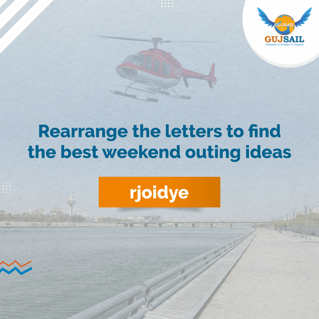 GUJSAILINDIA's tweet photo. What if your plans included flying in the skies? Drop your thoughts below.
#GUJSAIL #Ahmedabad #AviationInGujarat #WeekendPlace https://t.co/szloX8JMFf
