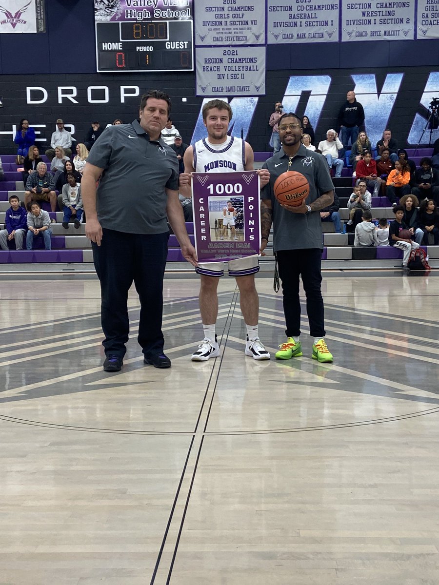 VVHSBOYSBASKETBALL (@vvhsbball) on Twitter photo Congrats! Aadem Isai, First player in Valley Vista history to score a 1000 career points. <a href="/GreggRosenberg1/">Gregg Rosenberg</a> <a href="/RsmithYWV/">Richard Smith</a> @NXTPROAZ <a href="/AZBEELite/">Ben</a> <a href="/azc_obert/">Richard Obert</a> Congrats! Aadem Isai, First player in Valley Vista history to score a 1000 career points. <a href="/GreggRosenberg1/">Gregg Rosenberg</a> <a href="/RsmithYWV/">Richard Smith</a> @NXTPROAZ <a href="/AZBEELite/">Ben</a> <a href="/azc_obert/">Richard Obert</a>