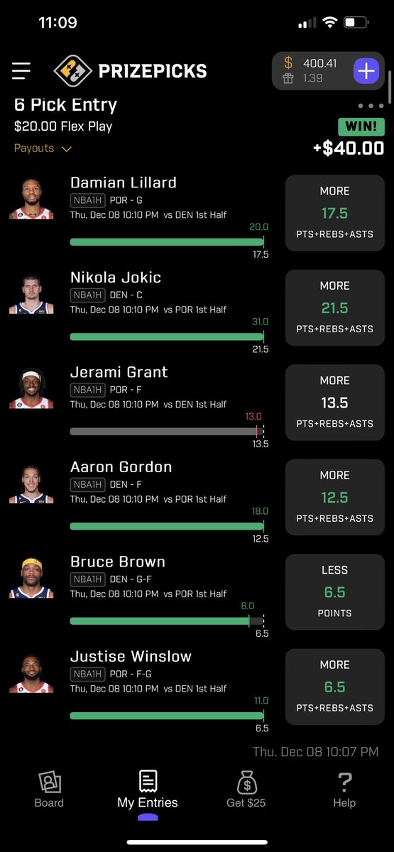 DeeWithTheCam's tweet photo. Decent night tonight 🤷🏾‍♂️ mad Claxton DNP easy $1000 cash out #PrizePicks #nbapicks #prizepicksnba https://t.co/SKFxBNvDQS