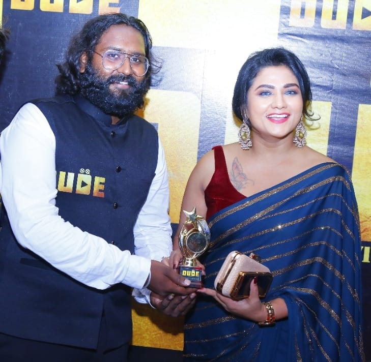 DudeOtt's tweet photo. Thank you @Jyothi  Garu We appreciate your support of our OTT channel and your attendance at the DUDE OTT LOGO launch.

https://t.co/smFlaW6PJR 
@Jyothi
EswarBabu Dhulipudi 
Dude Ott
#DUDE #dudeotttelugu #dudeottplatform #films #movies #video #love https://t.co/GuxCYM2Lgv