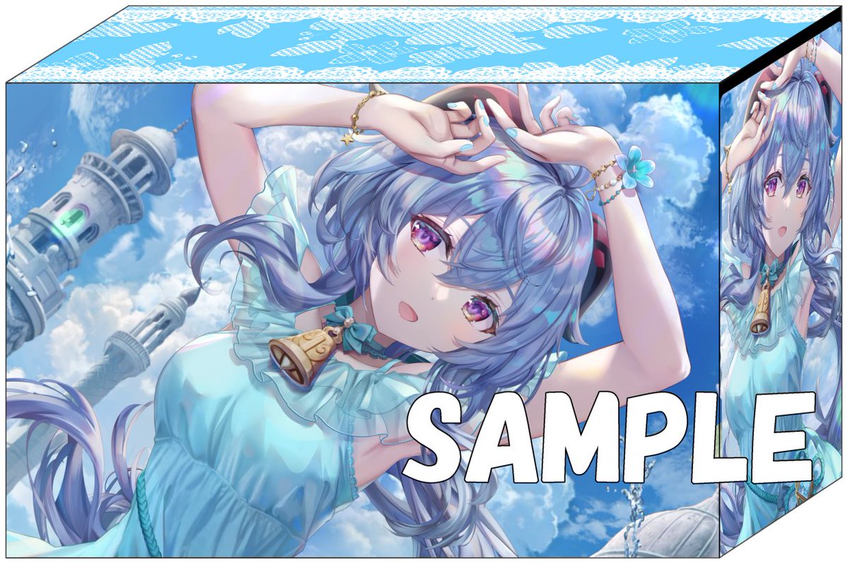 ミッドナイトブルーにじさんじ プレイマット 戌亥とこ B にじさんじ 戌亥