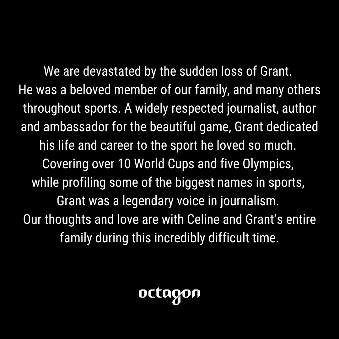 A beloved member of our family, our thoughts are with Grant Wahl's family and loved ones during this time.