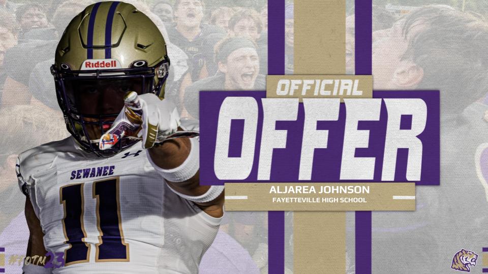 I am extremely blessed to receive another offer from <a href="/SewaneeFootball/">Sewanee Football</a> <a href="/Recruit_theFAY/">Recruit_theFAY</a> <a href="/DCJ_15/">Daniel Johnson</a> <a href="/CCagle0104/">Chris Cagle</a> <a href="/d1highlights/">d1highlights</a> <a href="/OnTopAthletics/">OnTopAthletics Inc📚🏈⚾️</a> <a href="/gobigrecruiting/">Go Big Recruiting</a>