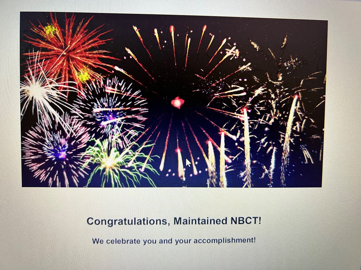 Anthony Pérez, NBCT tweet media