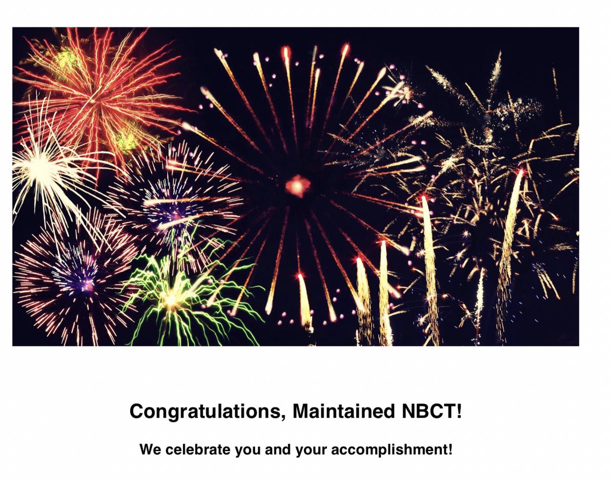 Stephanie Peterson, NBCT tweet media