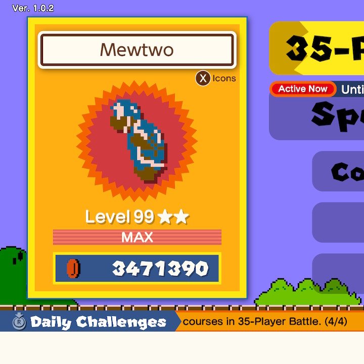 MewtwoReturns's tweet image. My greatest accomplishments in gaming.  Within the world of Tetris 99 and Mario 35, I have nothing left to prove.  Thank you to the communities of both games for the memories from these journeys!