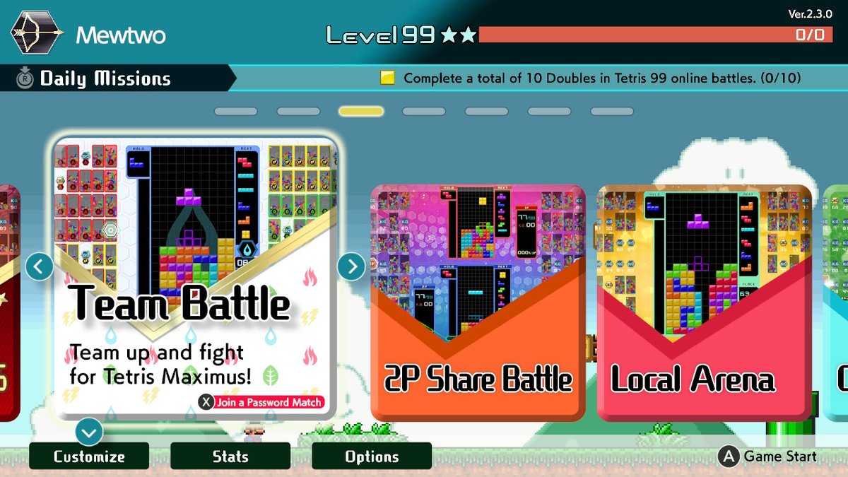 MewtwoReturns's tweet image. My greatest accomplishments in gaming.  Within the world of Tetris 99 and Mario 35, I have nothing left to prove.  Thank you to the communities of both games for the memories from these journeys!