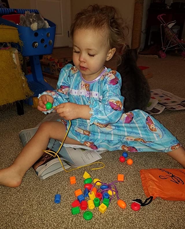 Hours of Concentration. Fine motor toddler stocking stuffers!!