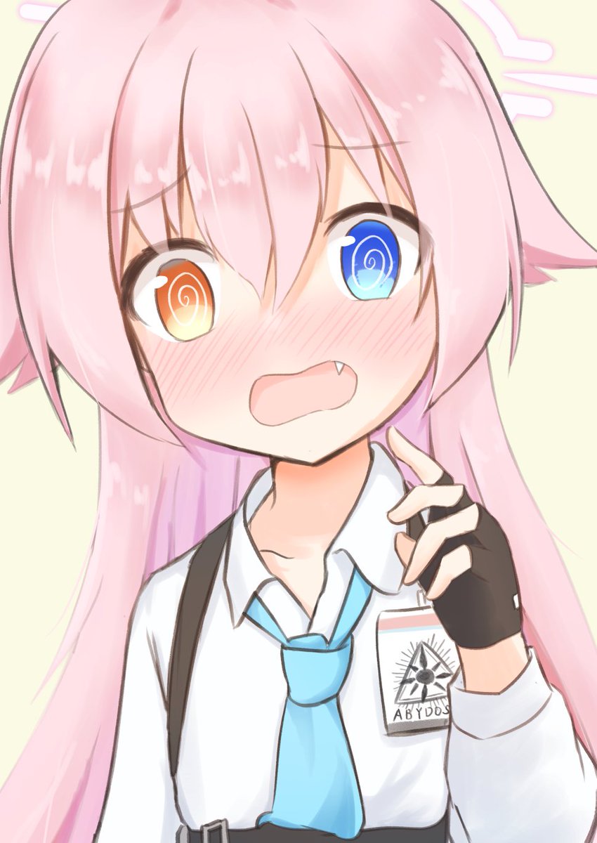 ホシノ「#今年も残りわずかなので今年一番伸びた絵を貼る ぐるぐる目ホシノかレイサかどっち」|永風とばる🍃1日目(土)西は-08bのイラスト