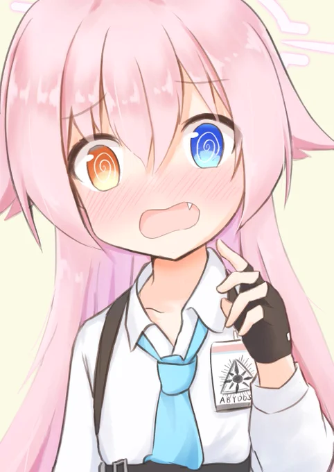 #今年も残りわずかなので今年一番伸びた絵を貼る ぐるぐる目ホシノかレイサかどっちかだったと思う