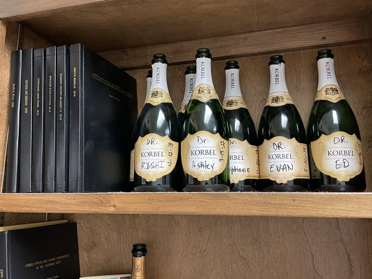 jmb, phd (@jmbrkphd) on Twitter photo So… We were *finally* able to get to gather in one place to celebrate <a href="/ashley_m_earley/">Dr. Ashley Earley</a>’s successful PhD defense. Another bottle on the shelf. And yes, the dust on the shelf is thick enough to see from below… <a href="/uga_plantbio/">UGA Plant Biology</a> <a href="/UGAGradSchool/">UGA Graduate School</a> <a href="/UGAFranklin/">UGA Franklin College</a> <a href="/ugaresearch/">UGA Research</a> <a href="/PlantCenterUGA/">PlantCenterUGA</a> So… We were *finally* able to get to gather in one place to celebrate <a href="/ashley_m_earley/">Dr. Ashley Earley</a>’s successful PhD defense. Another bottle on the shelf. And yes, the dust on the shelf is thick enough to see from below… <a href="/uga_plantbio/">UGA Plant Biology</a> <a href="/UGAGradSchool/">UGA Graduate School</a> <a href="/UGAFranklin/">UGA Franklin College</a> <a href="/ugaresearch/">UGA Research</a> <a href="/PlantCenterUGA/">PlantCenterUGA</a>