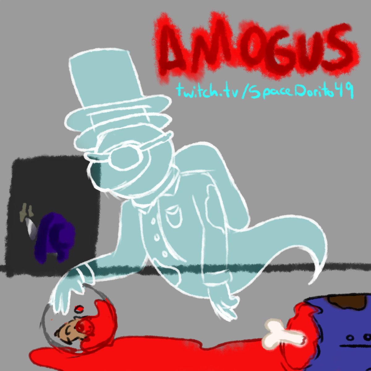 Streaming  Among Us tonight!
twitch.tv/SpaceDorito49