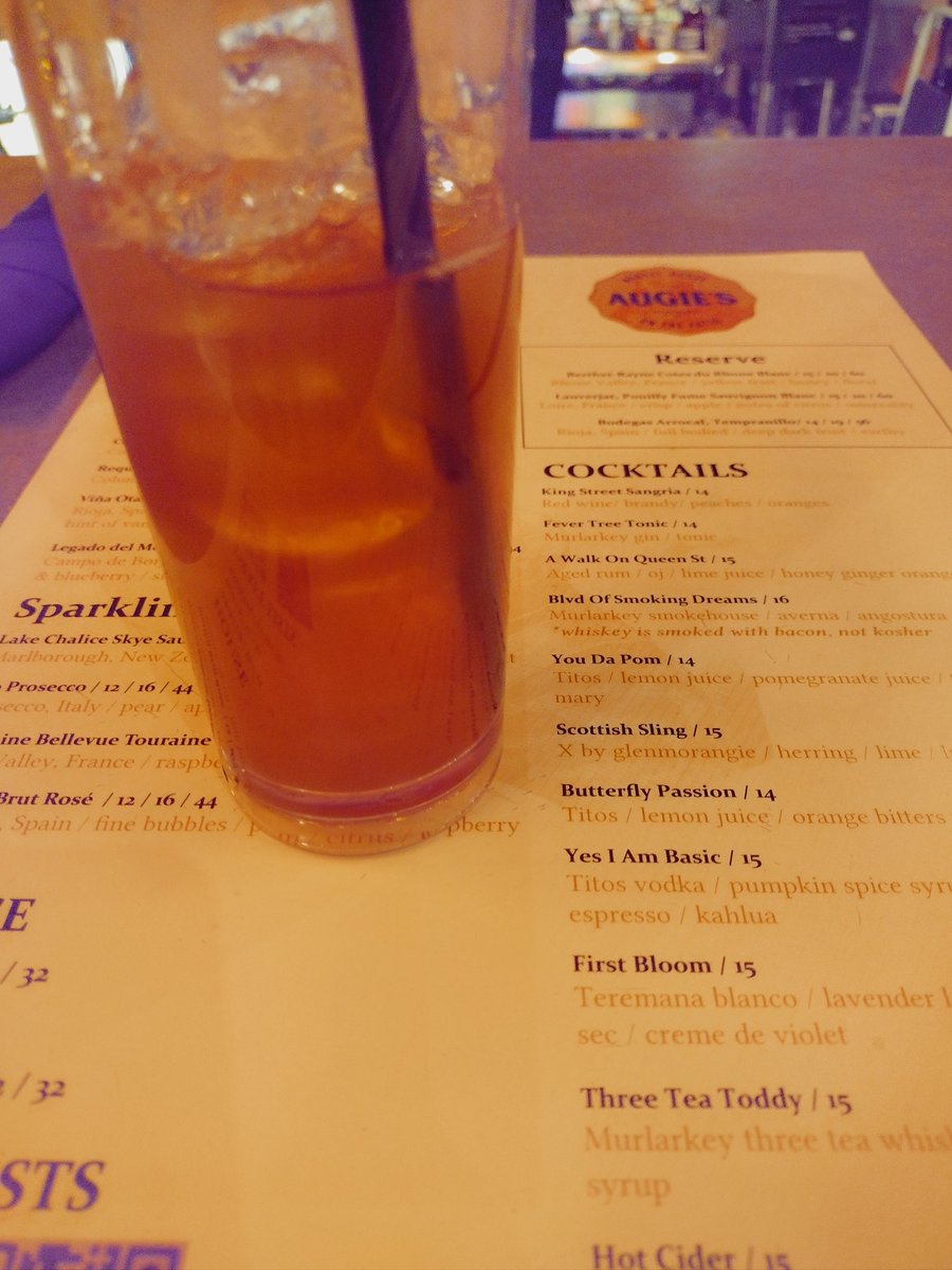 This Scottish Sling is pretty tasty... Cherry yumness.