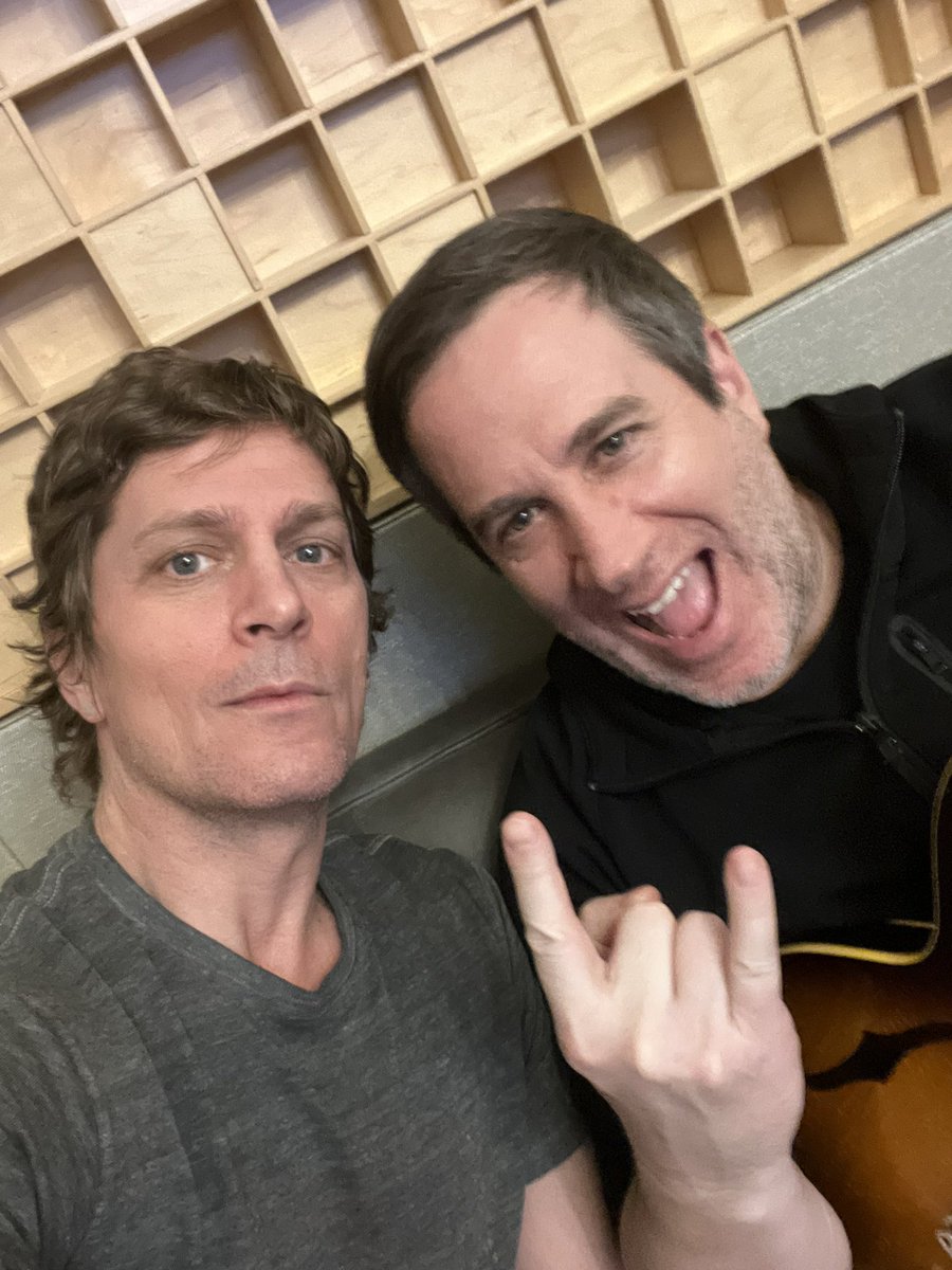 ThisIsRobThomas's tweet photo. That’s a wrap on the new @MatchboxTwenty album with my good friends and amazing producer #GreggWattenberg https://t.co/yq4fJfAgrv