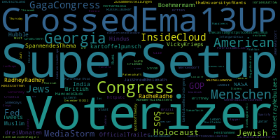 infokalyptisch's tweet photo. Trending in my timeline now: #SuperSetup (8) #Voterizer (8) #CrossedEma13UP (6) #Congress (5) #Georgia (4) #Menschen (3) #GagaCongress (3) #InsideCloud (3) https://t.co/ot2CJVqH9M