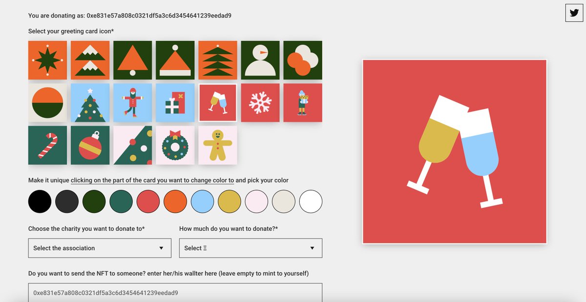 Get ready for launch, prepare your preferred configuration on Goerli Testnet.
donate-xmas.com