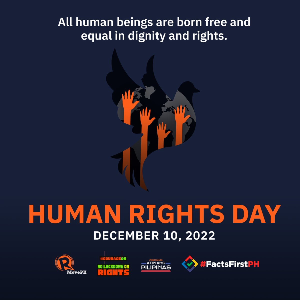 On Human Rights Day, fairness and justice remain elusive the urban poor, women, indigenous communities, farmers, fisherfolk, wage earners. #CourageON #HoldTheLine #FactsFirstPH