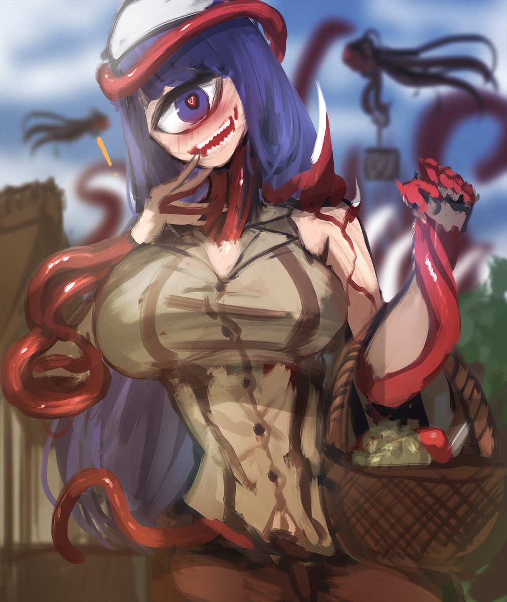 以前描いたと今ゲーム立ち絵としてのリメイク 