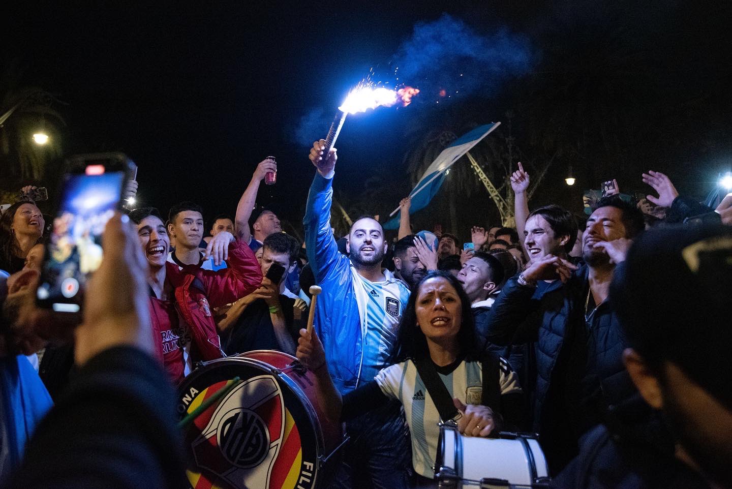 Argentines on the streets