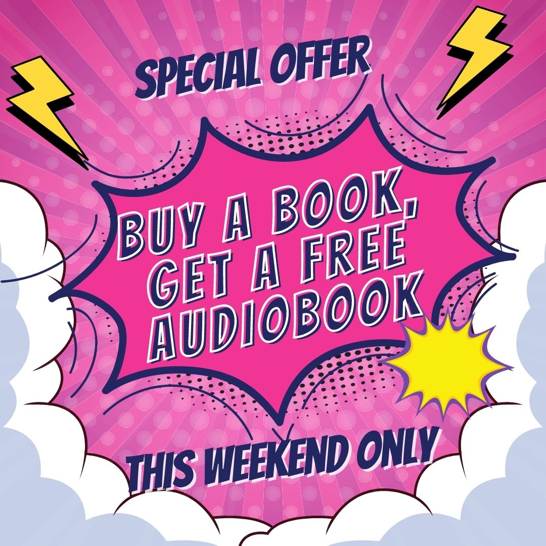 Hey everyone! This weekend when you buy a book from our site (unsolicitedpress.com/store/c1/books…) we will send you a free audiobook on Monday as a thank you for supporting our small press. The sale starts tonight and goes until 11:59PM Pacific time on Sunday.

Happy Holidays!
#books #sale