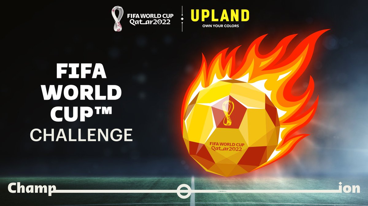 UplandMetanomy's tweet photo. Catch Fire in the FIFA World Cupโข Challenge!
https://t.co/cb6D0Vaz3J
Ready to score? The challenge runs from Monday, December 12 at 9 AM PT to Friday, December 16 at 9 AM PT. Check out the details to develop a winning strategy! https://t.co/ymPBqAq2nY