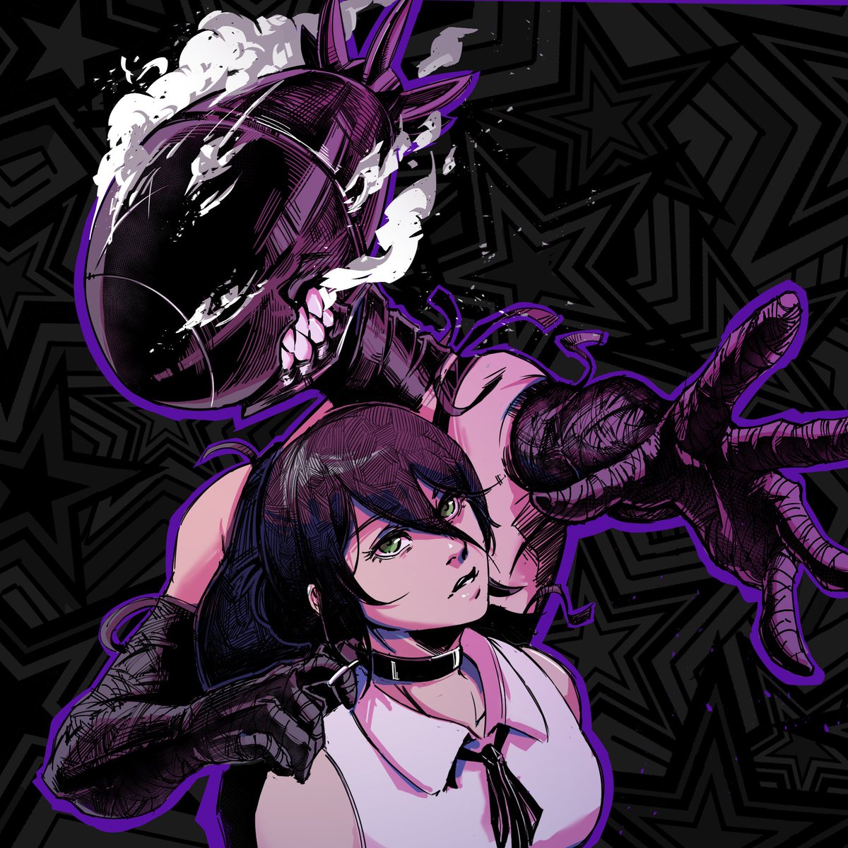 Jael_V2's tweet image. #chainsawman #reze #bombdevil