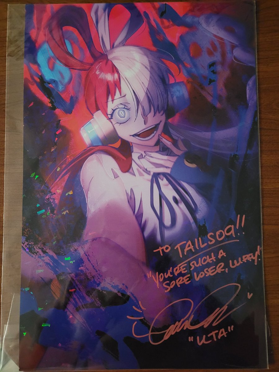 Tails0091's tweet photo. Got my prints from @LeeandLie all signed up I'm so happy to have gotten them today :) https://t.co/h3Uyk5lvzv