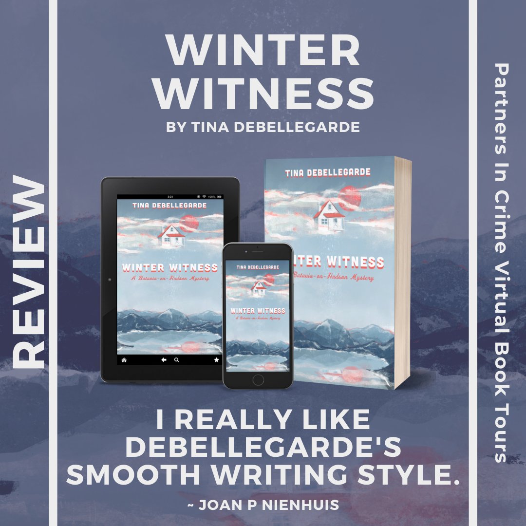 partnersincr1me's tweet photo. I really like #TinadeBellegarde's smooth writing style. ~ @JoanPNienhuis #Book #Review of #WinterWitness https://t.co/8eP0qN3lgx #Mystery @tdbwrites https://t.co/1wtSZkN7CI