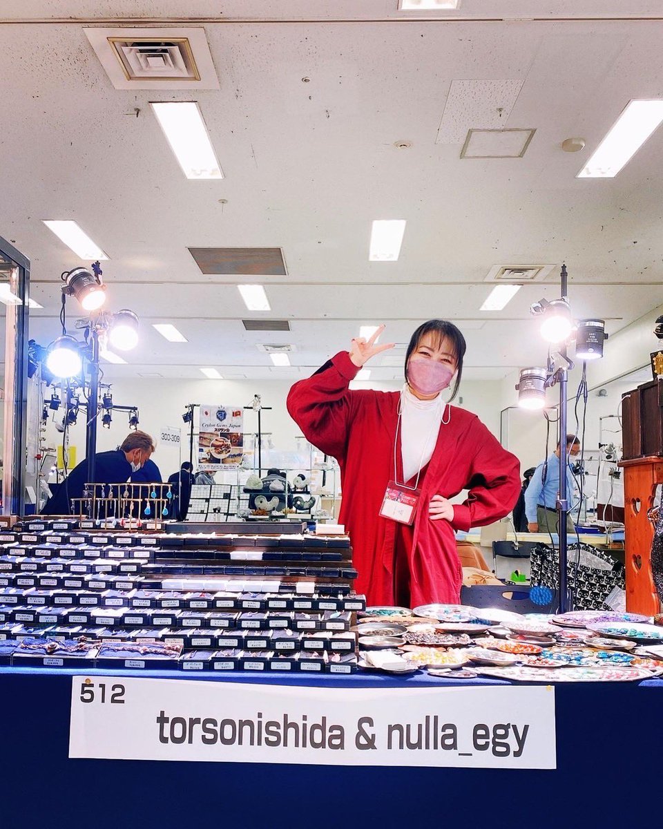 nulla_egy's tweet photo. おはようございます🌞

東京ミネラルショー2日目です💎

第二会場に入って右斜め45度の端っこにブースあります🤗

張り切ってお待ちしてます🙌🏻✨

第二会場エリアR
No.512
torsonishida &amp;nulla egy
※今年トルソー西田は出店しません🙇🏻‍♀️

#池袋ショー
#東京ミネラルショー 
#東京ミネラルショー2022 https://t.co/uQdRc5APf1