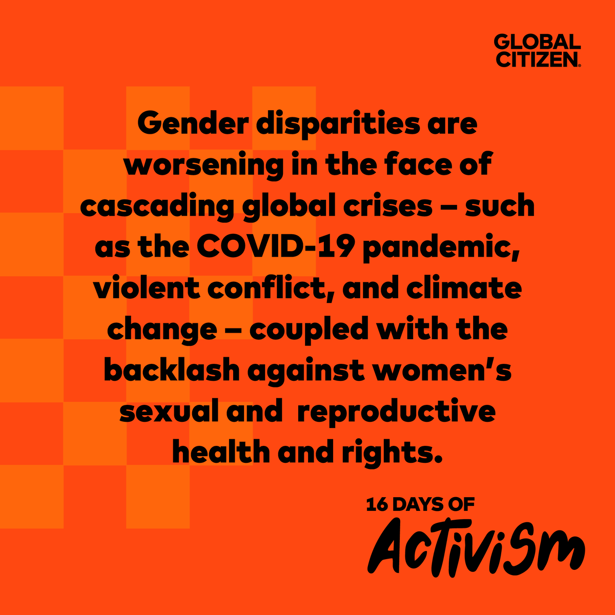 This #16Days of Activism, find out what it means to be an ally to women and girls and to defend their human rights by taking Khanyisile Motsa’s challenge 🔽 glblctzn.co/16-DaysKhanyis…