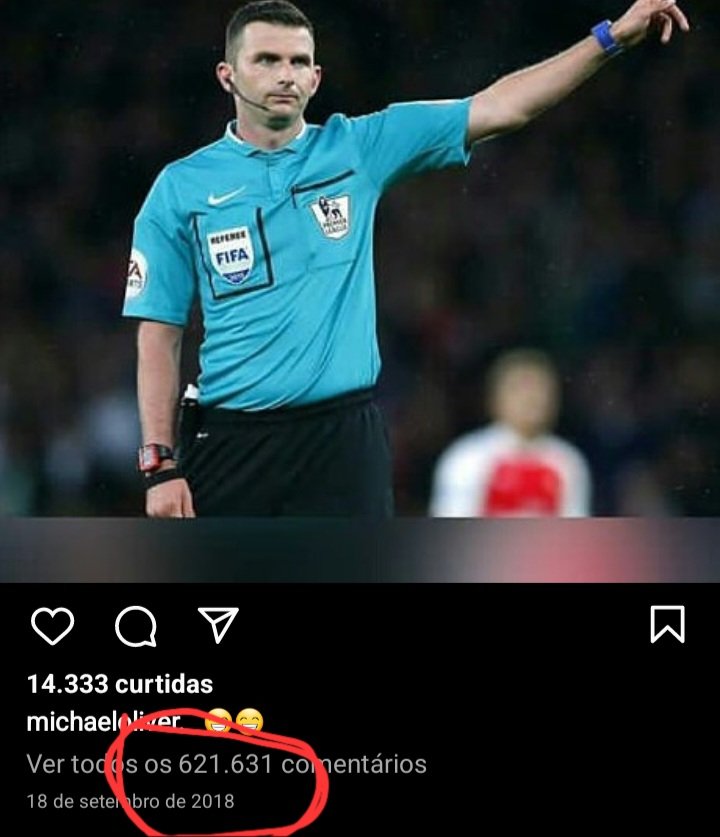 621mil comentários em uma foto de 2018, e ele ganhou 20mil seguidores desde quando o jogo acabou. Vocês já pararam pra pensar que ele nem tá mais usando esse insta? Pq se ele tivesse provavelmente ele já teria privado a conta.
