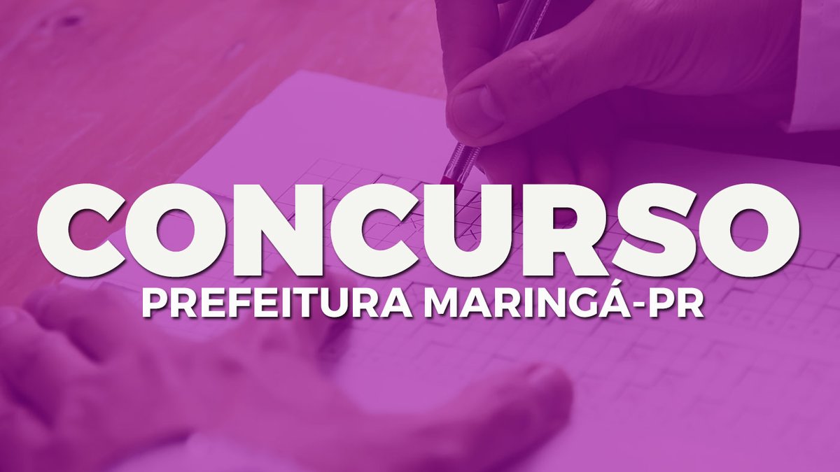 acheconcursos's tweet photo. Concurso Prefeitura Maringá-PR 2022: Sai edital com 37 vagas -> https://t.co/vJJ9UZd18l #maringapr #prefeiturademaringapr https://t.co/eEamgscelL