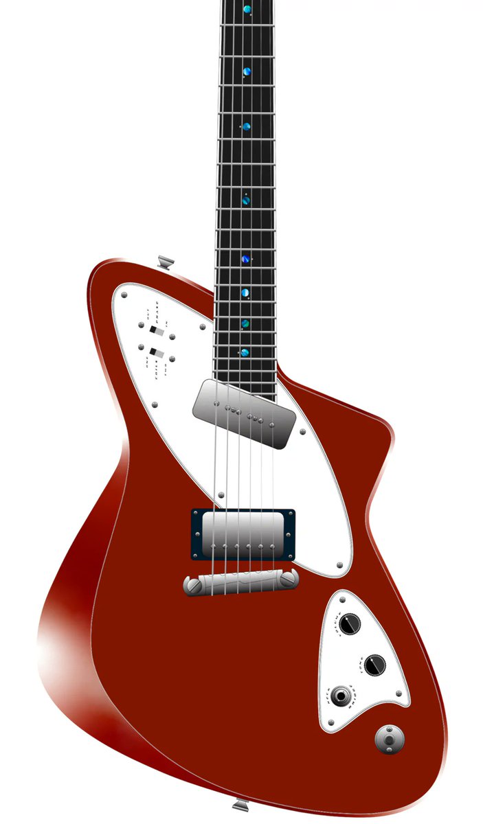 【新潟店】Rivolta Guitars 新作 Sferata は３色展開。
カラー名は惑星系の名前でMars Solar Terra。
デザインもどこか惑星感あるかも。
＃RivoltaGuitars #DennisFano #NovoGuitars