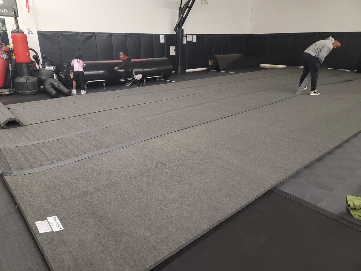 AthleticBeyond's tweet photo. Getting ready for Tumbling clinic this weekend. #CommUNITY #Availabilty #Access https://t.co/6JihVEWhf4