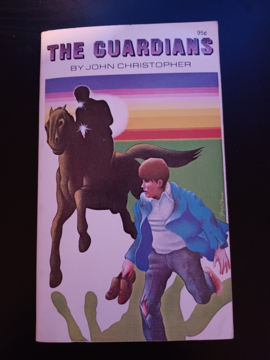 ScottMWest's tweet photo. The Guardians by John Christopher 1970 (First Collier Books edition 1972) #JohnChristopher #ScienceFiction #SF #Books #70sSF https://t.co/b5Hmw2VSCm